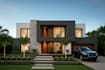 model and render a 3d architecture scene in blender
