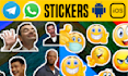 create whatsapp and telegram stickers for you