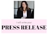 write a professional press release and media pitch for you