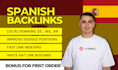 build espagnol backlinks for local mexico and spain seo