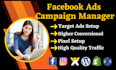 be your facebook ads campaign manager
