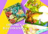 draw cartoon illustration for childrens book, poster ets