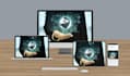 design 3d screen mockup for laptop,iphone,ipad,desktop,PC