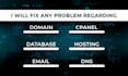 fix problems of cpanel, dns, hosting etc