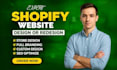 do professional shopify design and redesign, custom coding and theme setup