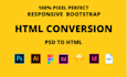 convert figma to html psd to html in 24 hours