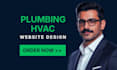 design hvac and plumbing website that generates leads