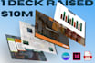 design a creative pitch deck for instant credibility