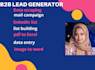 b2b lead generator  targeted linkedin lead generation