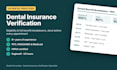 do dental insurance verification and full breakdowns