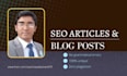 write seo articles and blog posts