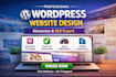 create modren wordpress website by elementor