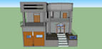 make a 3d landmark model with texture