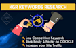 do kgr keywords and longtail kws research