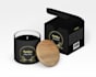 do luxury candle label design and box design
