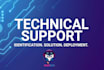 provide professional remote IT tech support for various kinds of issues