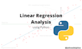 do linear regression using python