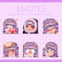 draw custom twitch emotes and badges in chibi style