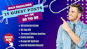 write and publish 15 high authority dofollow guest post