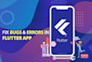 do expert mobile app bug fixing and code cleanup for android app and ios app