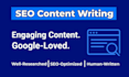 do seo content writing, article writing, and blog post writing