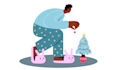 create vector flat illustration for brand, website, blog, animation