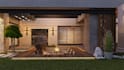 landscape, backyard, garden, pool, architect