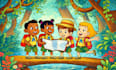 illustrate whimsical children story book