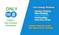 animate website logo or any content by CSS coding