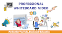 create a whiteboard animation explainer doodle video