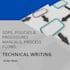 develop sops, process flows, policies and procedures manuals, product manuals