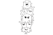 draw simple freehand digital line art