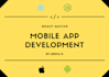 hybrid mobile app development, ios and android, custom user centric design
