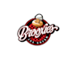 design unique donut ice cream logo