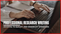 offer expert research report writing with indepth analysis