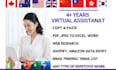 do fast english chinese korean data entry and PDF to excel word