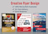 design a professional flyer or pamphlet within 24 hours