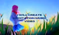 create meditation music video
