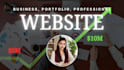 create professional portfolio or authority website