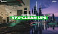 do vfx cleanups,object remove ,wire removal and rotoscoping