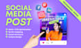 design social media post