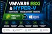 configure and troubleshoot vmware esxi and hyper v