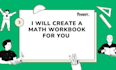 create a math activity book for you