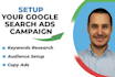 setup google ads search campaign in italy