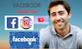 create, setup your facebook business page and fb ads campaign
