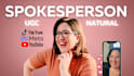 create ugc spokesperson and podcast style videos of your app