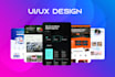 design a modern and unique website ui