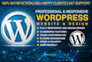 make wordpress design and wordpress customization