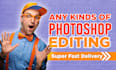 do photoshop editing, image retouching, photo editing, and photo manipulation