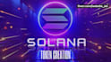 create your solana token and register on solana registry